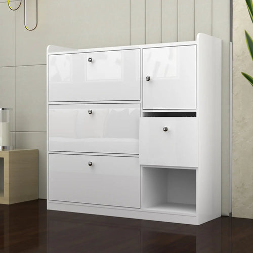 Dublin 3 Tier Shoe Cabinet