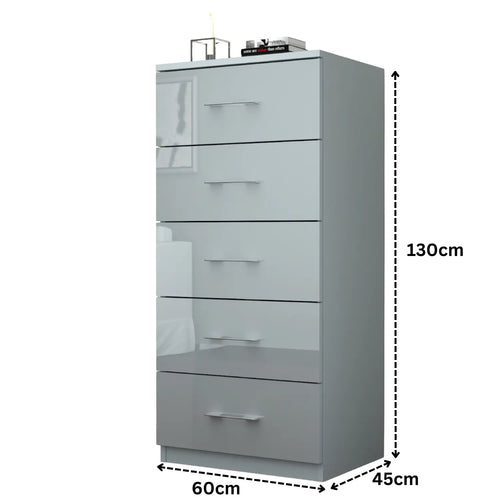 Riga 5 Drawer Chest