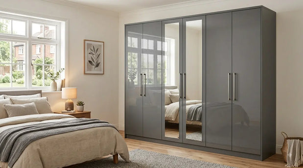 4 Door Grey Wardrobe: A Complete Guide for UK Bedrooms
