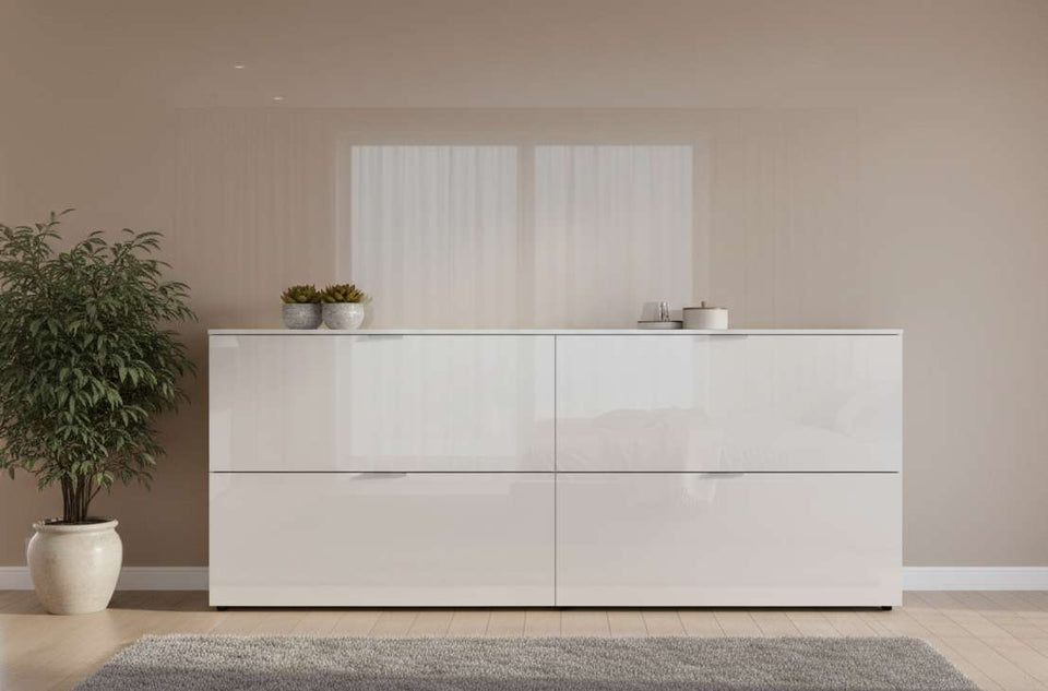 high gloss shoe cabinet