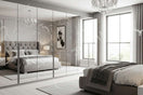 Mirrored high gloss wardrobes
