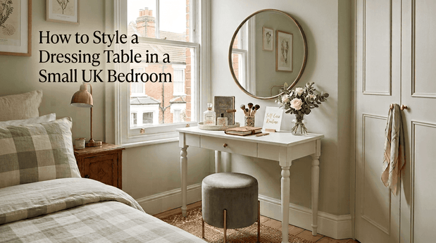 How to Style a Dressing Table in a Small UK Bedroom