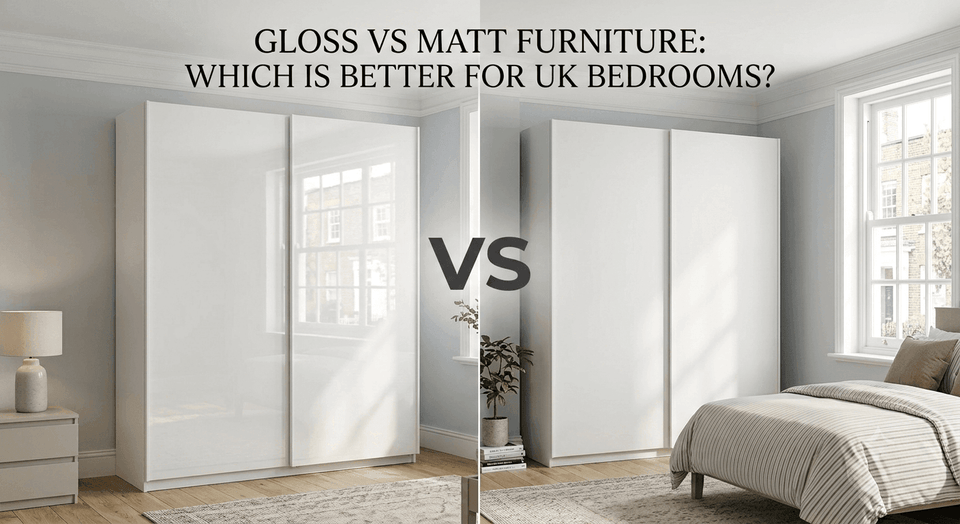 Gloss vs Matt Furniture: Which Is Better for UK Bedrooms?