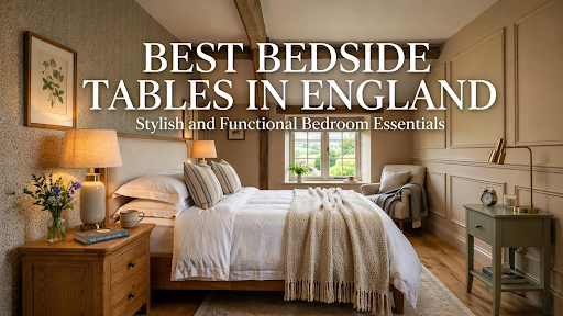 Best Bedside Tables in England: Stylish and Functional Bedroom Essentials