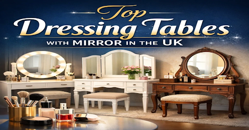 Top 12 Dressing Tables with Mirror in the UK for Stylish Bedrooms
