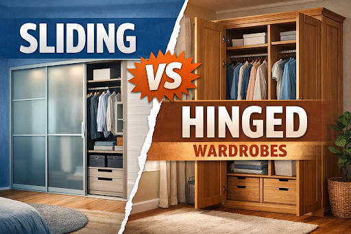 Sliding vs Hinged Wardrobes: Which Is Better?