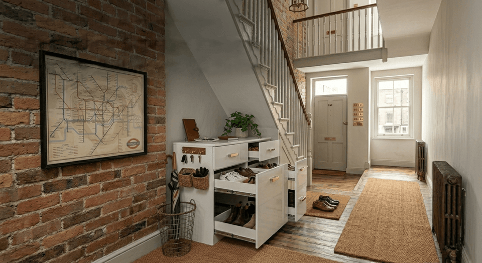 Best Shoe Storage Ideas for Narrow Hallways in UK Homes