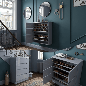 Best Shoe Cabinets in London: Space-Saving Storage for Hallways