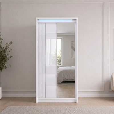 2 Doors Wardrobe