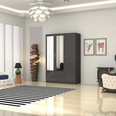 3 Doors Wardrobe