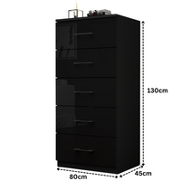 Riga 5 Drawer Chest