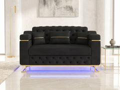 2 seater Black