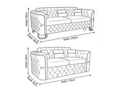 3+2 seater Mink
