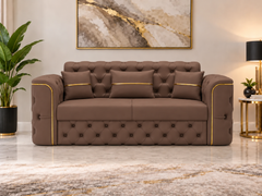 2 seater Brown