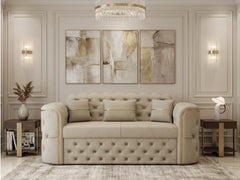 2 seater Cream