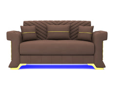 Brown 2 Seater