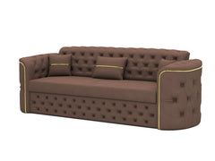 3 seater Brown