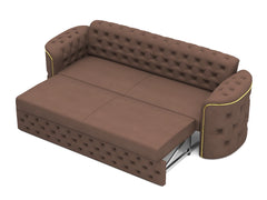 3 seater Brown