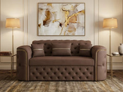 2 seater Brown