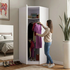 Verona | 1 door Corner | White