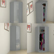 Verona | 1 door Corner | Gray