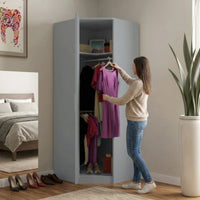 Verona 1 Door Corner Wardrobe