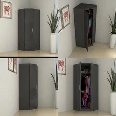 Verona | 1 door Corner | Dark Gray
