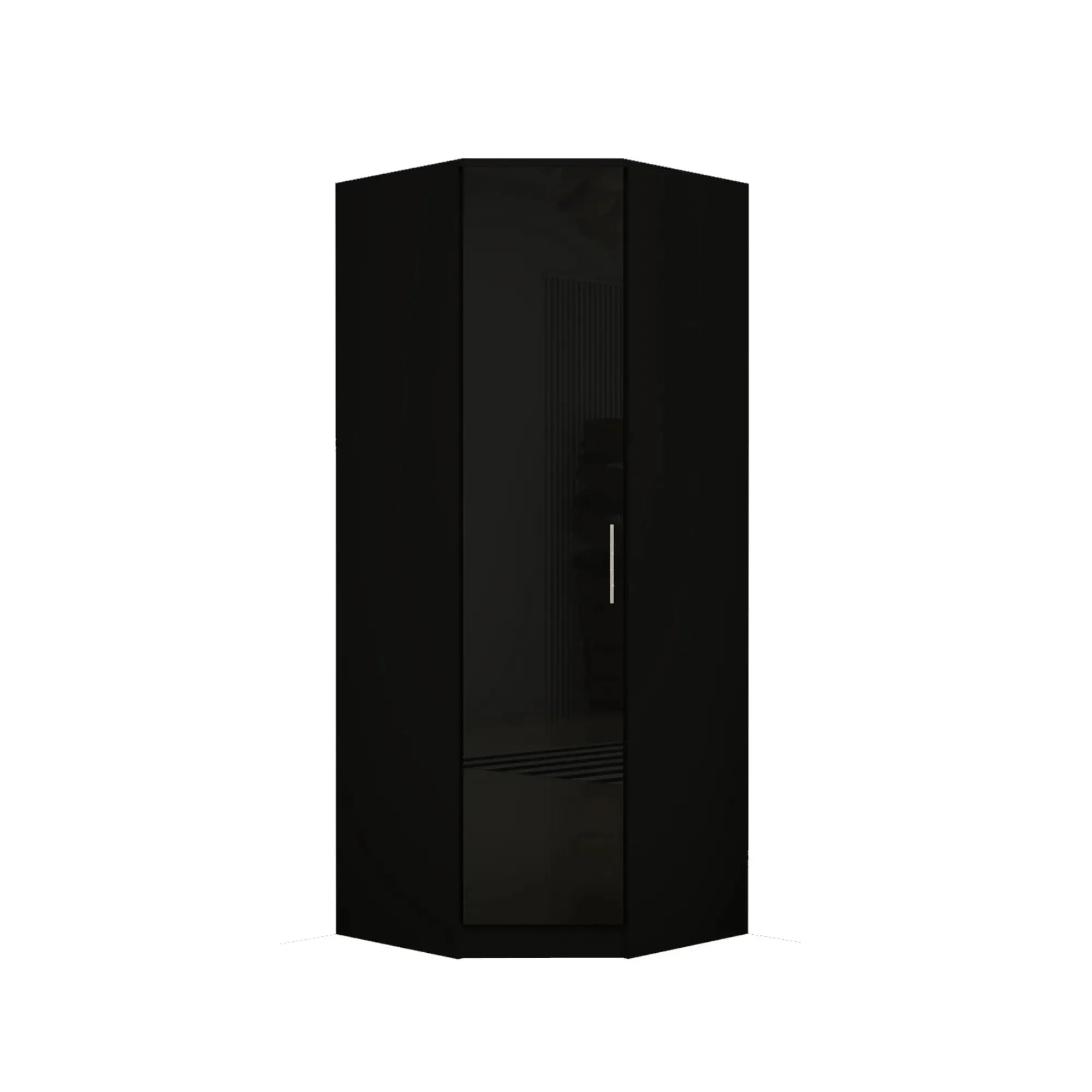 Verona | 1 door Corner | Black
