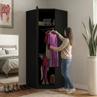 Verona 1 Door Corner Wardrobe