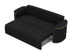 3 seater Black