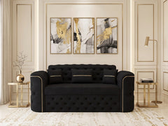 2 seater Black