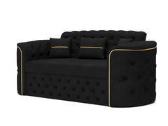 2 seater Black