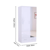 Verona 2 Door Wardrobe