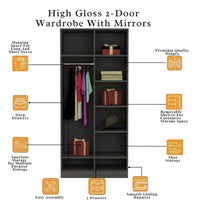 Verona 2 Door Wardrobe