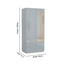 Verona Glossy Wardrobe