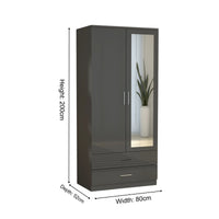 Verona Glossy Wardrobe