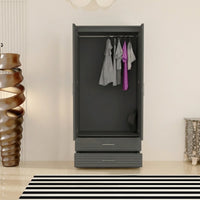 Verona Glossy Wardrobe