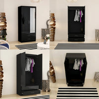 Verona Glossy Wardrobe