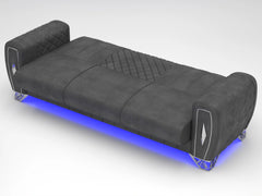 3+2 seater gray