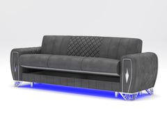 3 seater gray