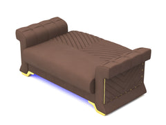 Brown 2 Seater