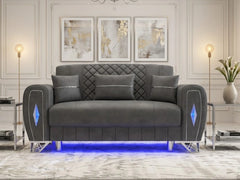 2 seater gray