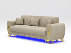 3 Seater Cream