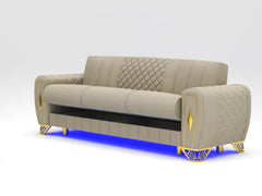 3 Seater Cream