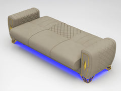 3 Seater Cream