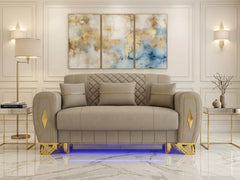 2 Seater Cream