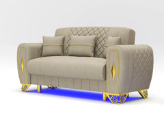 2 Seater Cream