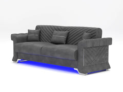 Gray 3 Seater