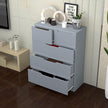 3+2 High Gloss Chest of Drawers