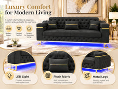 2 seater Black
